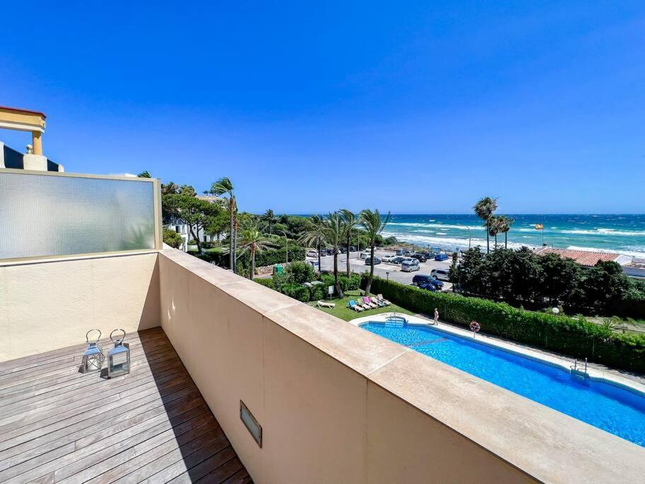 Oleholidays 1133 Romana Playa Primera Linea Playa Marbella Exteriör bild